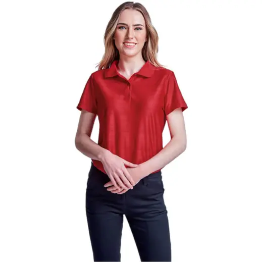 Ladies Milan Golf Shirt Model